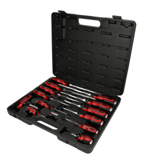 Löökkruvikeeraja komplekt 13-osa ERGOTORQUE kohvris, KS Tools