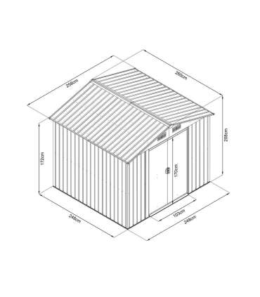 Aiakuur HECHT 8X8 PLUS