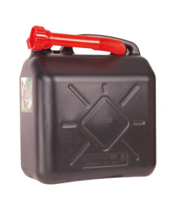 HECHT K00100 bensiinikanister 10 L koos lehtriga