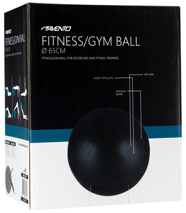 Võimlemispall Avento 42OB_BLK