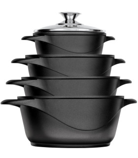 Kvaliteetne 10-osaline pottide komplekt Smile MGK-12