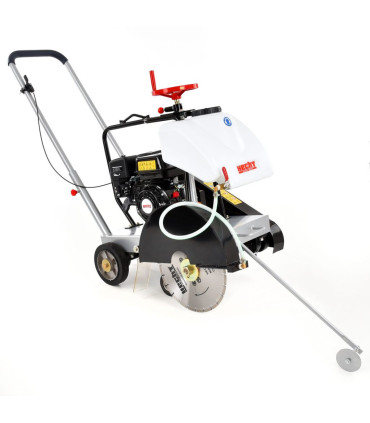 Bensiinimootoriga asfalti ja betoonilõikur Hecht 1900