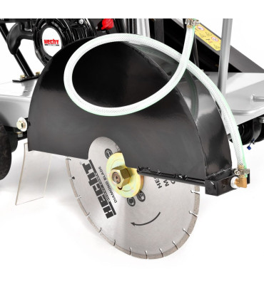 Bensiinimootoriga asfalti ja betoonilõikur Hecht 1900