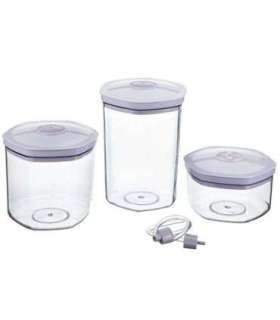 Gastroback 46110 Vacuum Canister 3pcs Round
