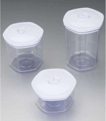 Gastroback 46110 Vacuum Canister 3pcs Round