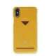 VixFox Card Slot Back Shell for Iphone XR mustard yellow
