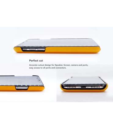 VixFox Card Slot Back Shell for Iphone XR mustard yellow