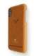 VixFox Card Slot Back Shell for Iphone XSMAX caramel brown