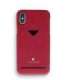 VixFox Card Slot Back Shell for Iphone XSMAX ruby red