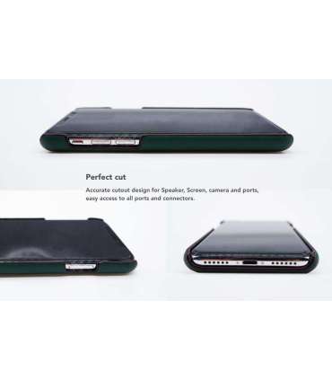 VixFox Card Slot Back Shell for Samsung S9 forest green