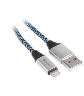 Tracer 46269 Lighting USB 2.0 Iphone AM 1m Black Blue