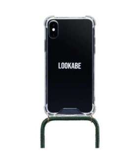 Lookabe Necklace iPhone X/Xs gold green loo013
