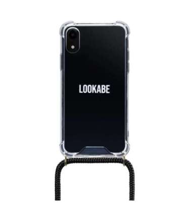 Lookabe Necklace iPhone Xr gold black loo004