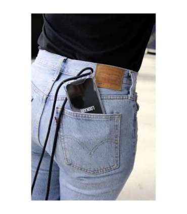 Lookabe Necklace iPhone Xr gold black loo004