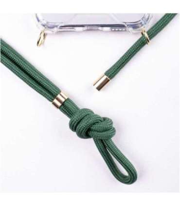 Lookabe Necklace iPhone 7/8+ gold green loo012