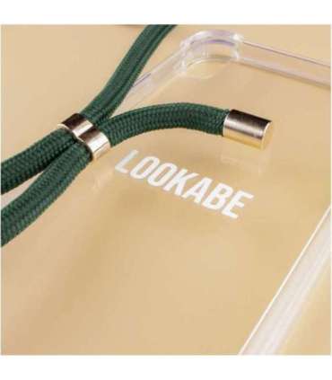 Lookabe Necklace iPhone 7/8+ gold green loo012