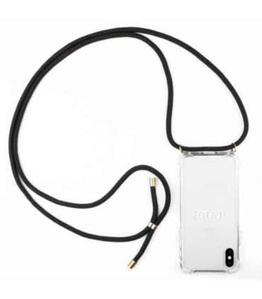 Lookabe Necklace iPhone Xs Max gold black loo005