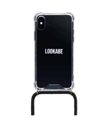 Lookabe Necklace iPhone Xs Max gold black loo005