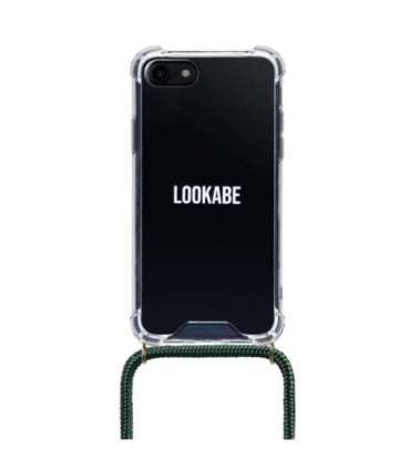 Lookabe Necklace iPhone Xs Max gold green loo015