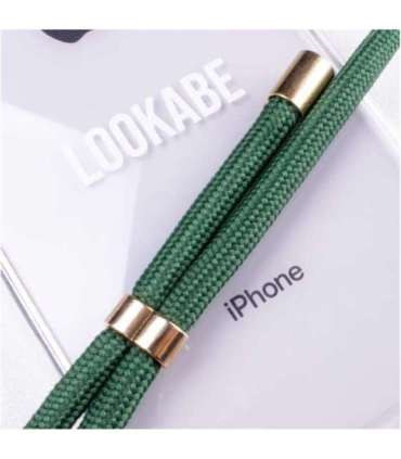 Lookabe Necklace iPhone Xs Max gold green loo015