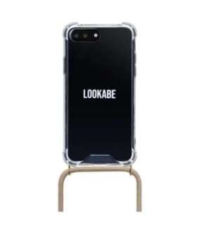 Lookabe Necklace iPhone 7/8+ gold nude loo007