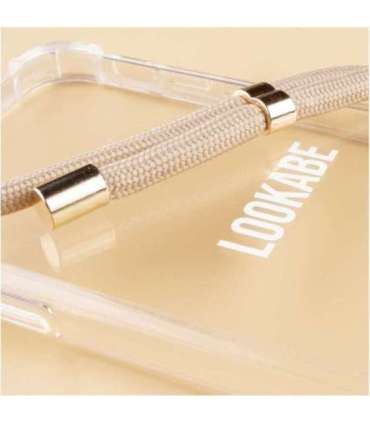 Lookabe Necklace iPhone 7/8+ gold nude loo007