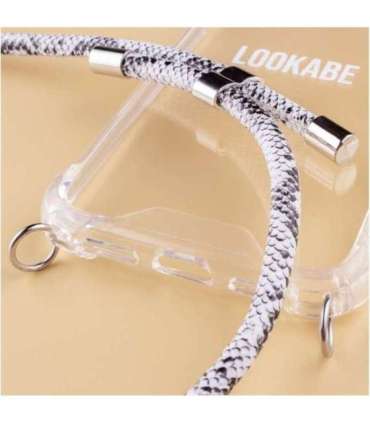 Lookabe Necklace Snake Edition iPhone 7/8 silver snake loo016