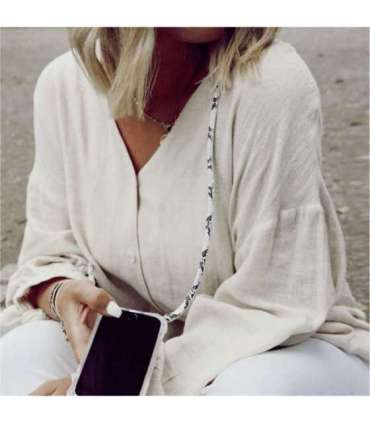 Lookabe Necklace Snake Edition iPhone 7/8 silver snake loo016