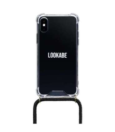Lookabe Necklace iPhone X/Xs gold black loo003