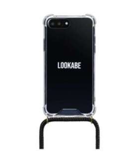 Lookabe Necklace iPhone 7/8+ gold black loo002