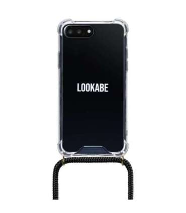 Lookabe Necklace iPhone 7/8+ gold black loo002