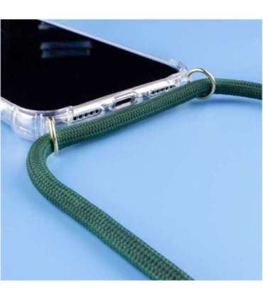 Lookabe Necklace iPhone Xr gold green loo014