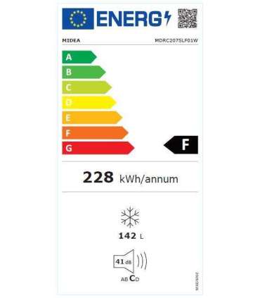 Midea MDRC207SLF01G (MCF150W) white