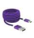 Sbox USB-Micro USB M/M 1m USB-10315U plum purple