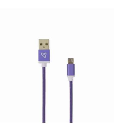Sbox USB-Micro USB M/M 1m USB-10315U plum purple