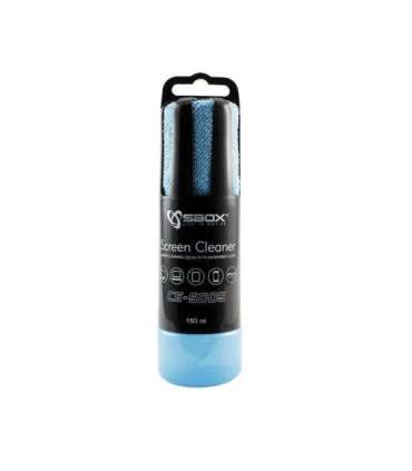 Sbox CS-5005B Screen Cleaner 150ml Blue