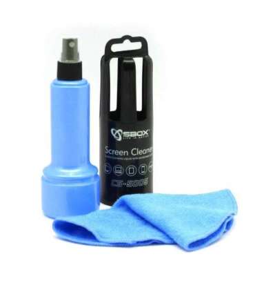 Sbox CS-5005B Screen Cleaner 150ml Blue