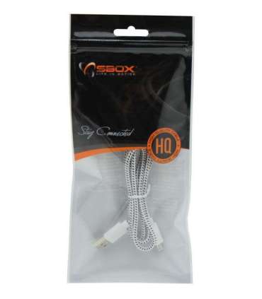 Sbox USB-1031W USB-Micro USB 1M white