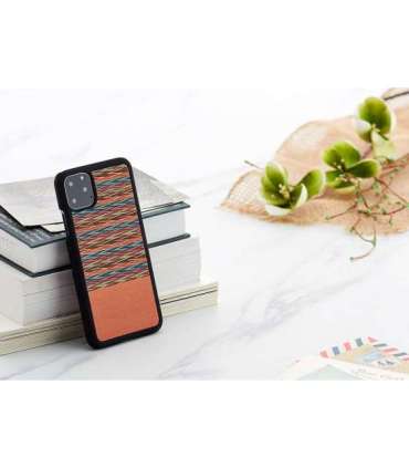 MAN&WOOD SmartPhone case iPhone 11 Pro Max browny check black