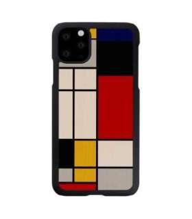 MAN&WOOD SmartPhone case iPhone 11 Pro Max mondrian wood black