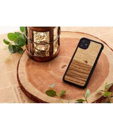 MAN&WOOD SmartPhone case iPhone 11 terra black