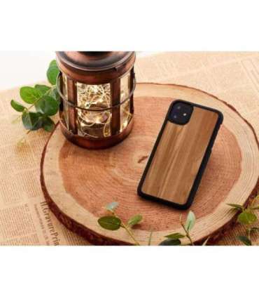 MAN&WOOD SmartPhone case iPhone 11 cappuccino black