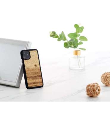 MAN&WOOD SmartPhone case iPhone 11 Pro terra black