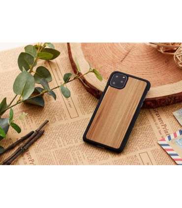 MAN&WOOD SmartPhone case iPhone 11 Pro cappuccino black