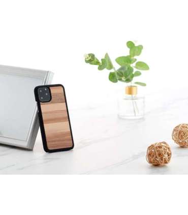 MAN&WOOD SmartPhone case iPhone 11 Pro sabbia black