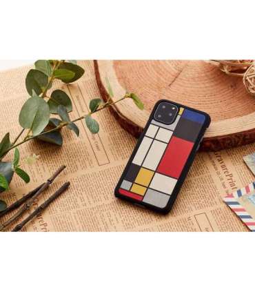 MAN&WOOD SmartPhone case iPhone 11 Pro mondrian wood black