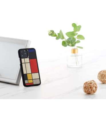 MAN&WOOD SmartPhone case iPhone 11 Pro mondrian wood black