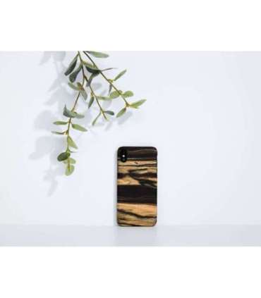 MAN&WOOD SmartPhone case iPhone XS Max white ebony black