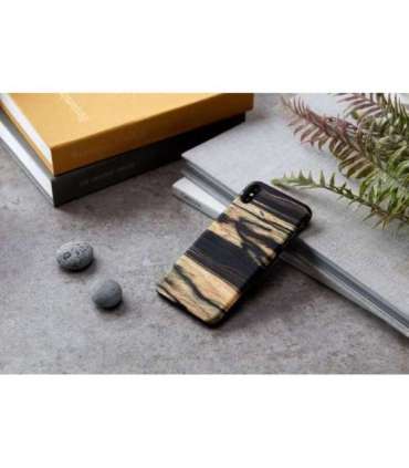 MAN&WOOD SmartPhone case iPhone XS Max white ebony black