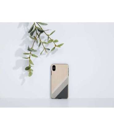 MAN&WOOD SmartPhone case iPhone XS Max gray suit black